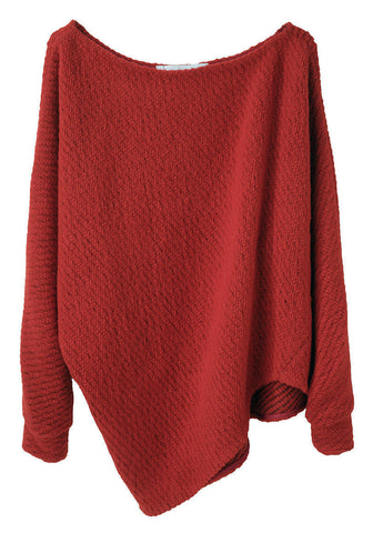 Textured Knit Pullover