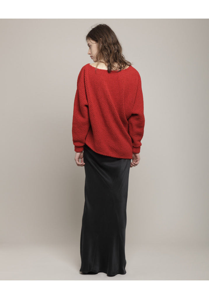 Textured Knit Pullover