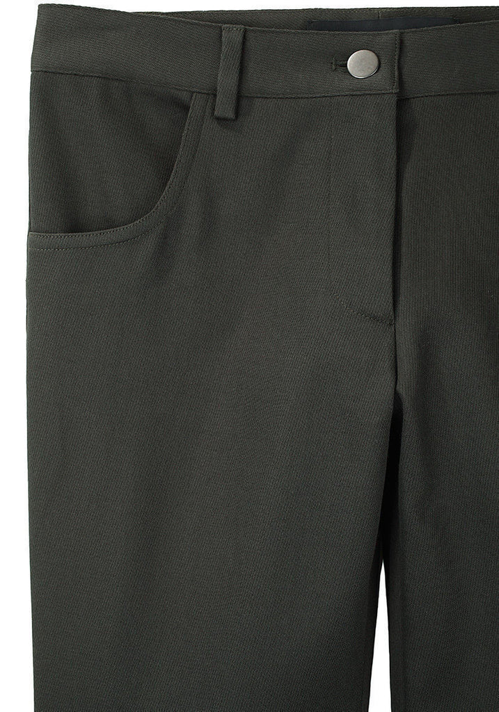 Twill Bootcut Pant