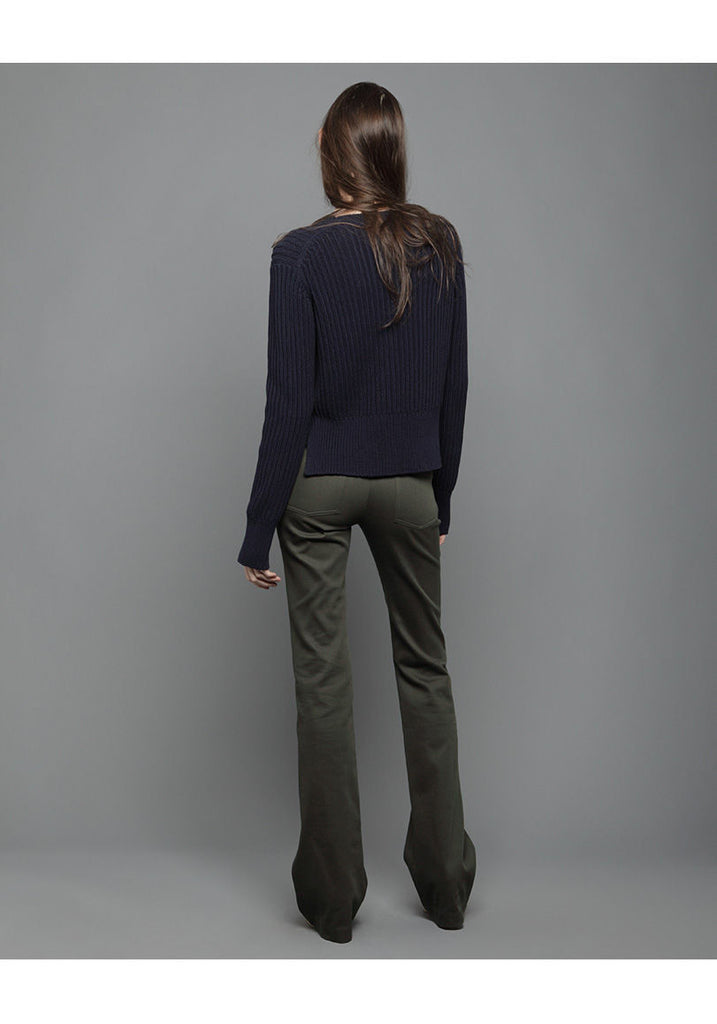 Twill Bootcut Pant