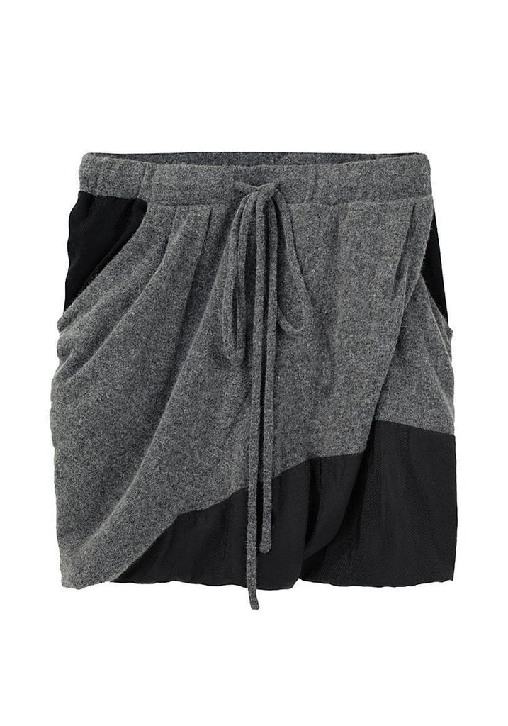 Twisted Drawstring Shorts