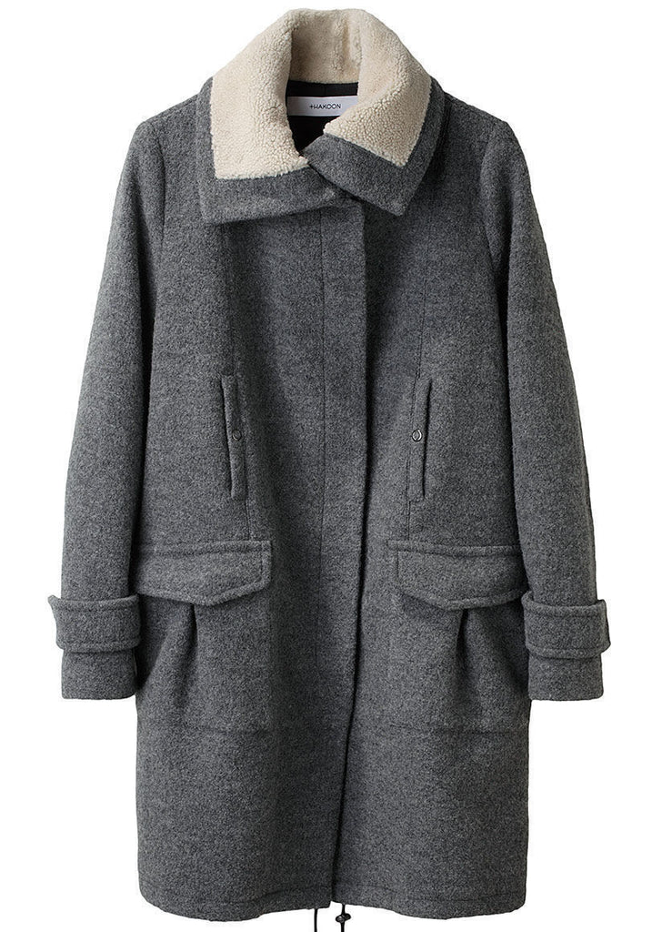 Utility Coat w/ Shearling