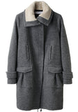 Utility Coat w/ Shearling