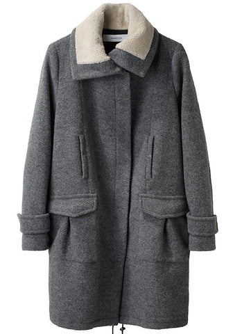 Utility Coat w/ Shearling