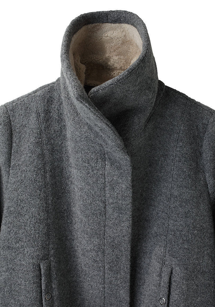 Utility Coat w/ Shearling