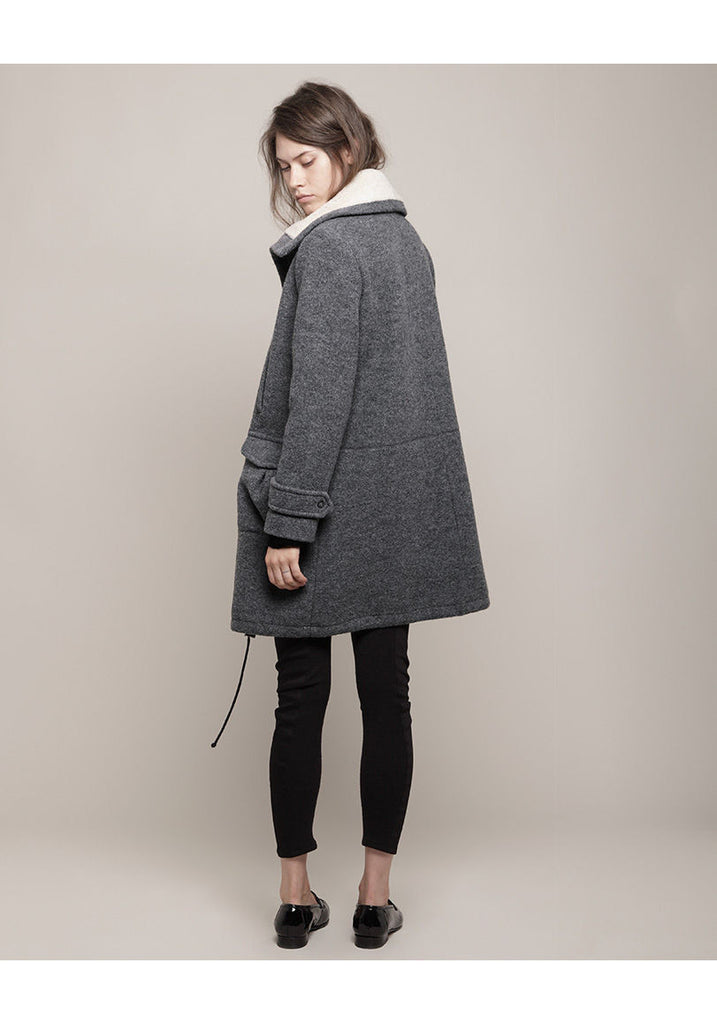Utility Coat w/ Shearling