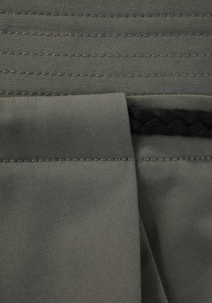 Cotton Suiting Pleated Short