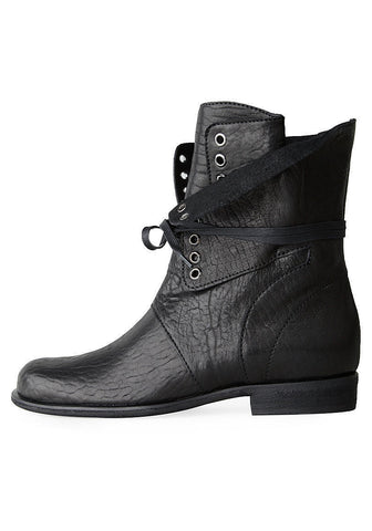 Double Eyelet Lace Up