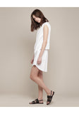 Drape Back Shirtdress