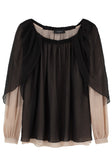 Draped Wing Blouse