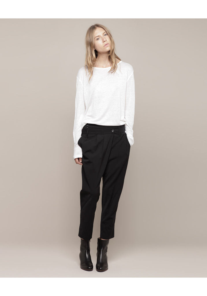 Front Drape Pant