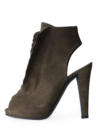 Koko Suede Peeptoe Oxford