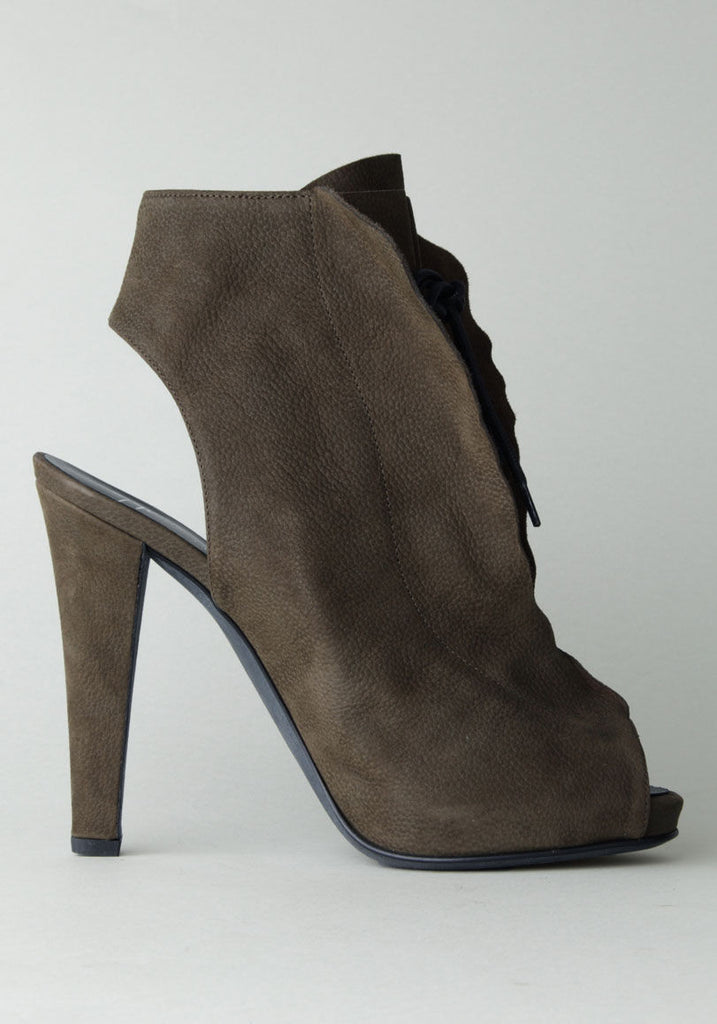 Koko Suede Peeptoe Oxford