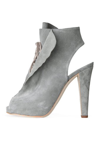 Koko Suede Peeptoe Oxford