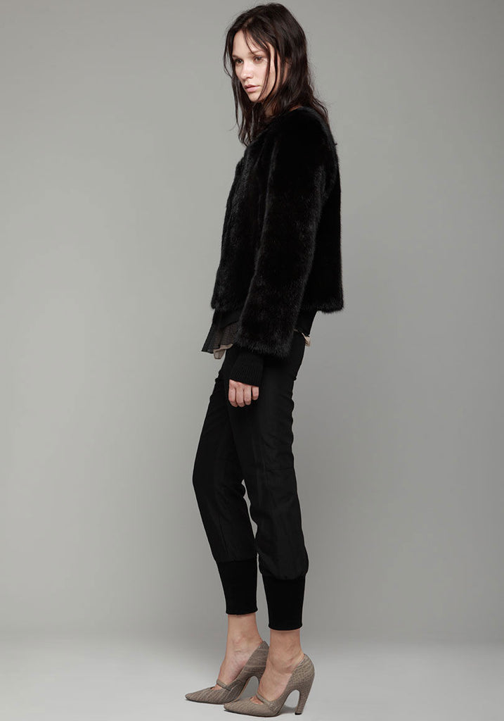 Mink Cardigan Jacket