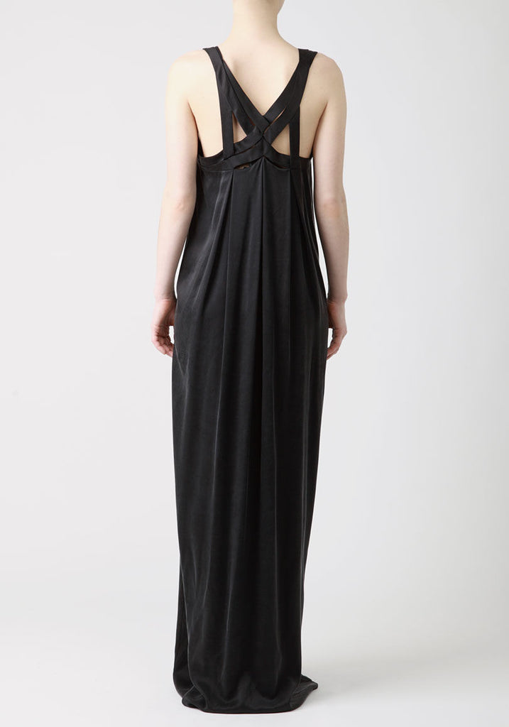 Silk Cross Back Gown