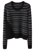 Striped Crewneck Pullover