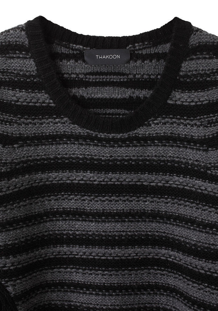 Striped Crewneck Pullover