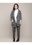 Ribbon Tweed Coat