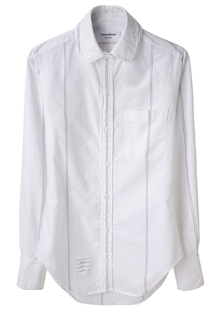 Round Collar Oxford Shirt