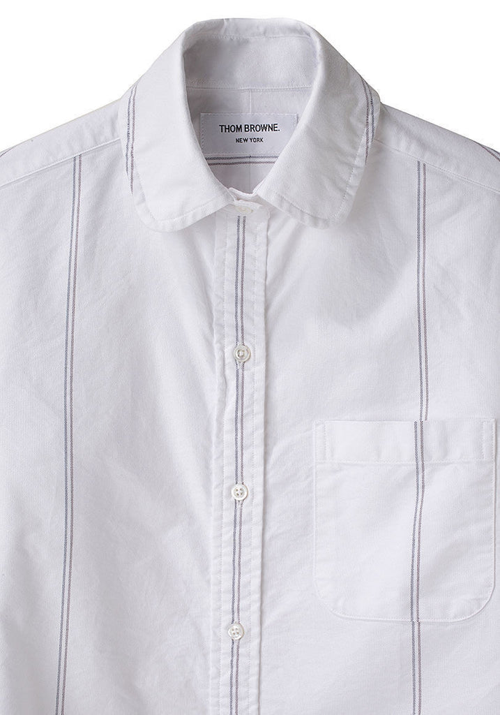 Round Collar Oxford Shirt