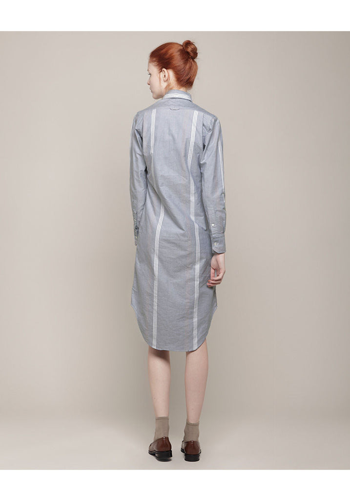 Striped Oxford Shirtdress