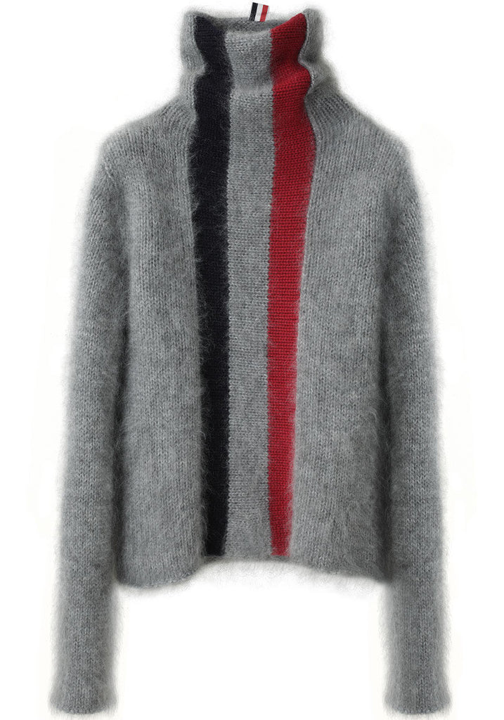 Striped Turtleneck
