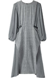 Check Wool Dress