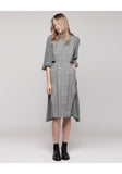 Check Wool Dress