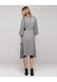 Check Wool Dress