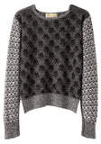 Cropped Jacquard Knit