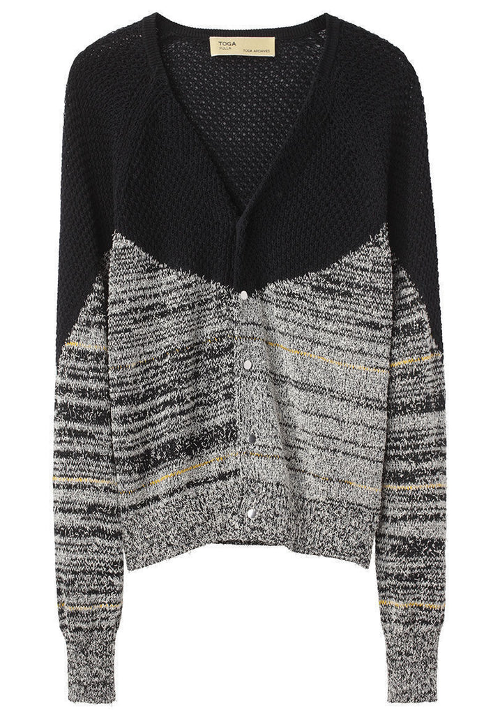 Melange Knit Cardigan