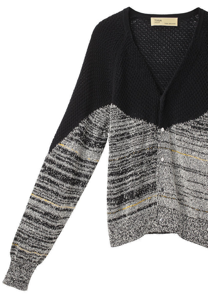 Melange Knit Cardigan