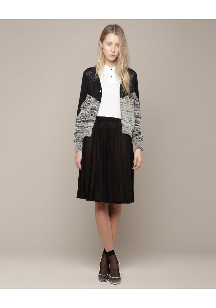 Melange Knit Cardigan