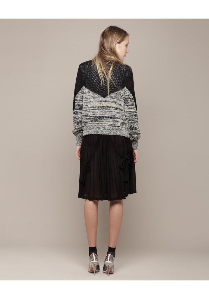 Melange Knit Cardigan