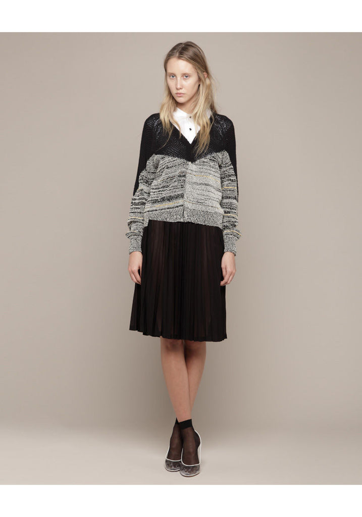 Melange Knit Cardigan