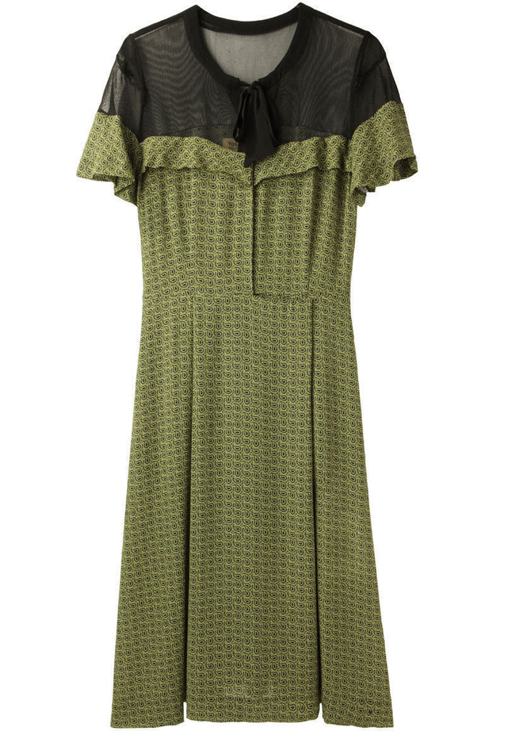 Paisley Georgette Dress