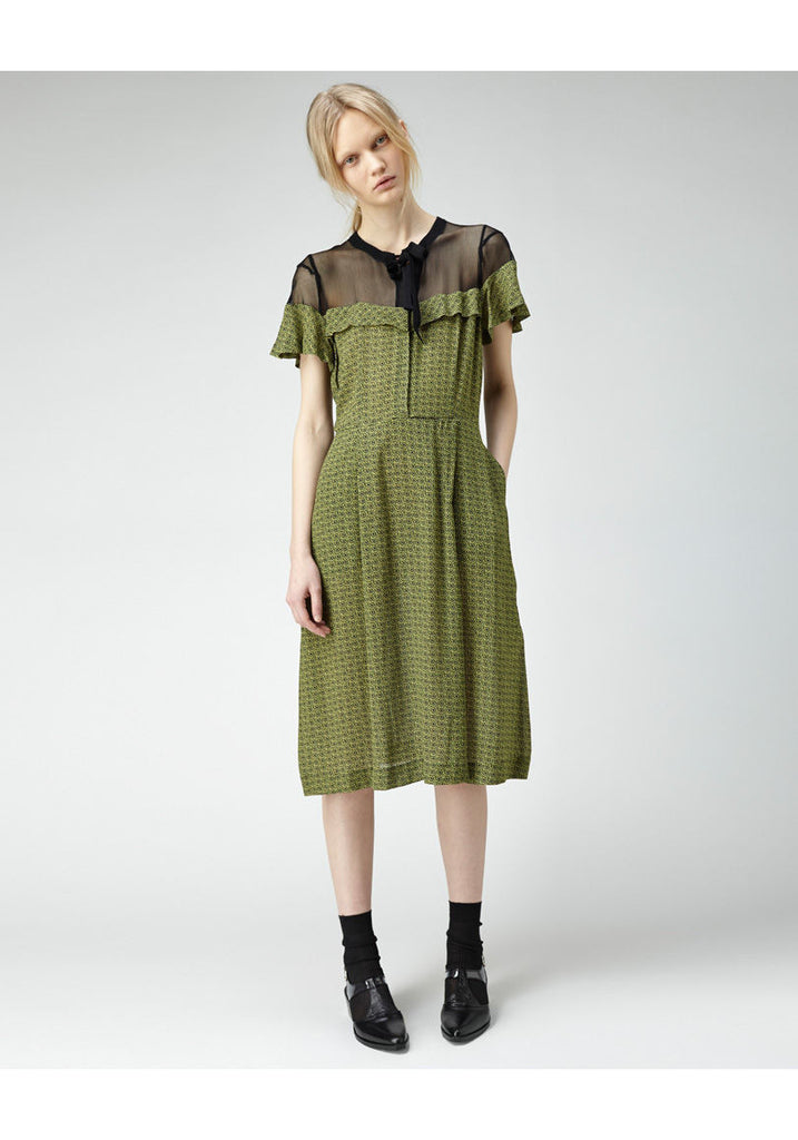 Paisley Georgette Dress