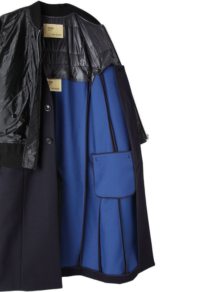 Taffeta Bomber Coat