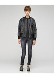 Taffeta Bomber Coat