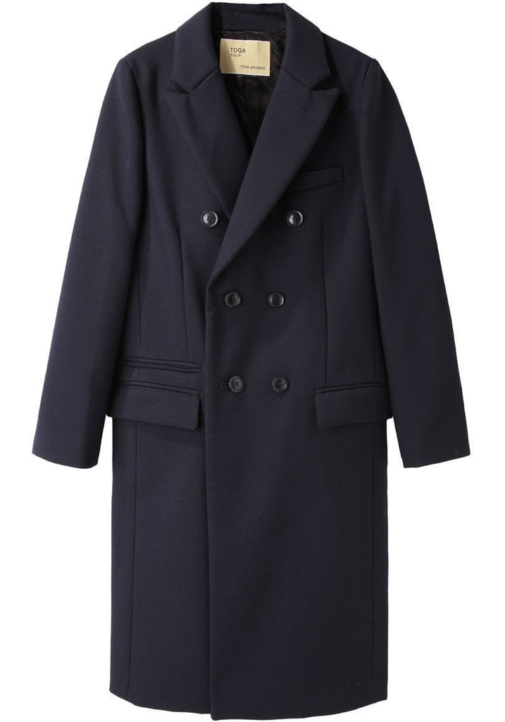 Wool Serge Coat