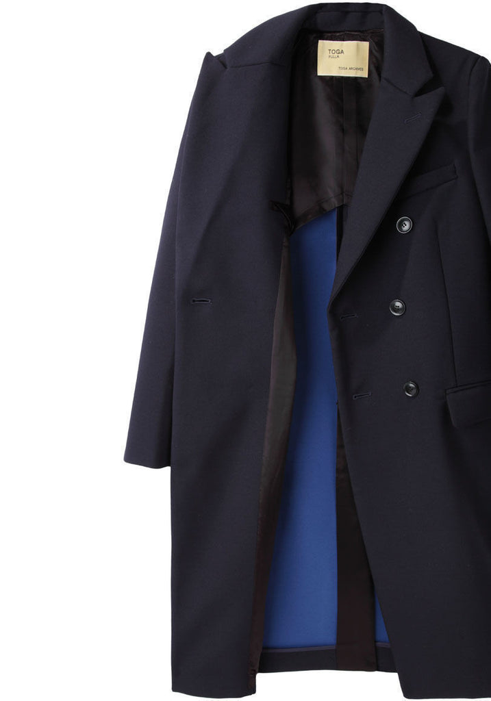 Wool Serge Coat