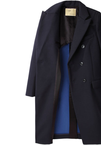 Wool Serge Coat – La Garçonne