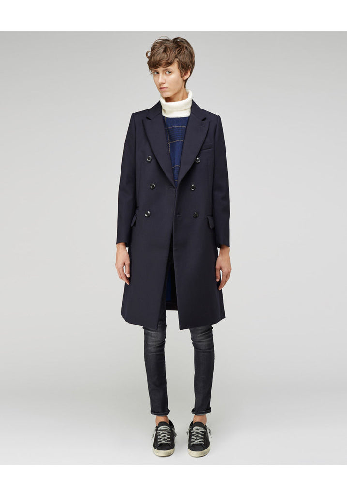 Wool Serge Coat