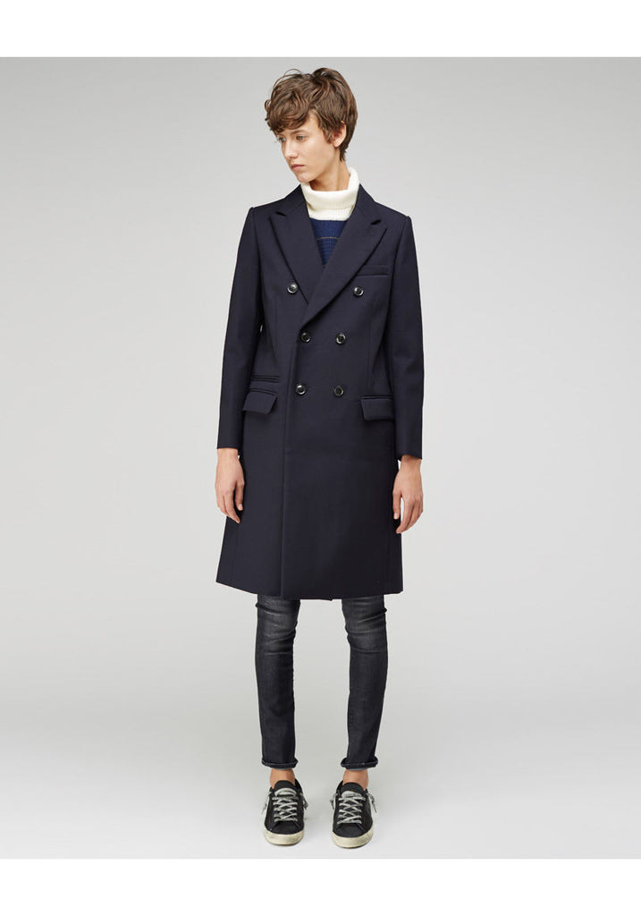 Wool Serge Coat