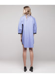 Contrast Back Shirtdress