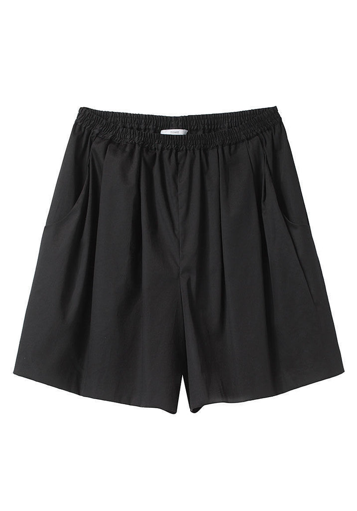 Pleated Shorts