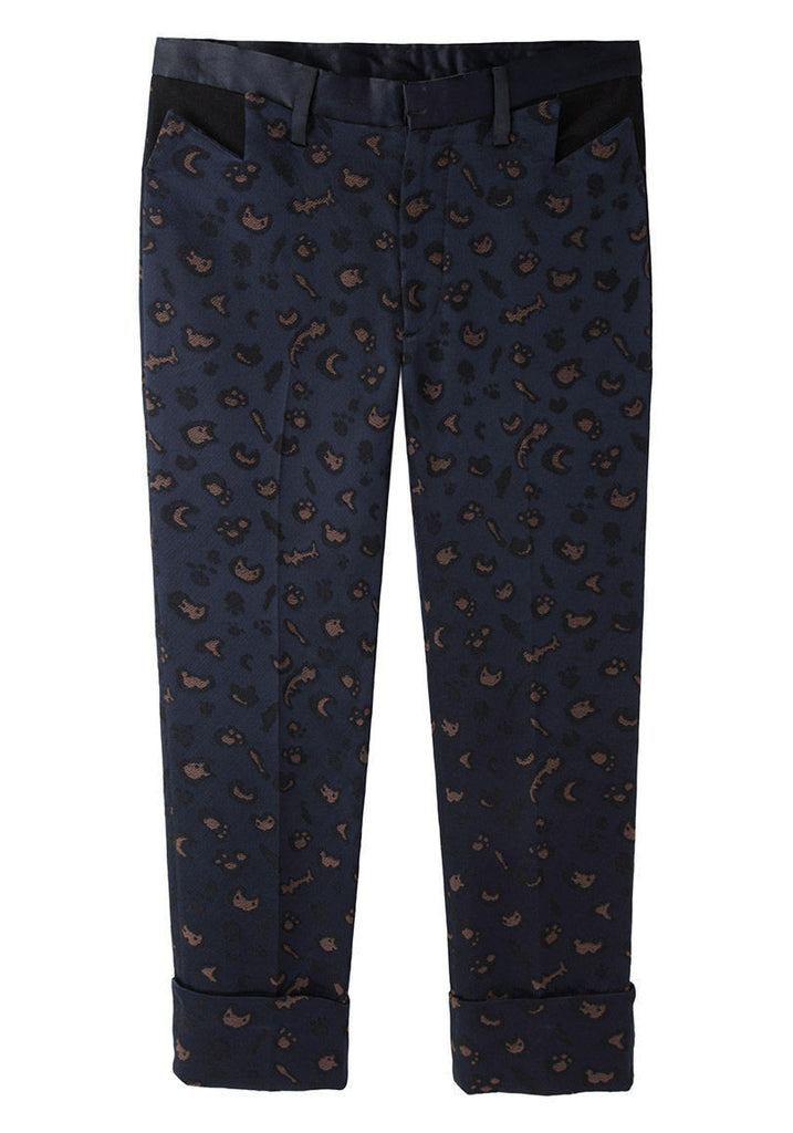 Animal Jacquard Pant