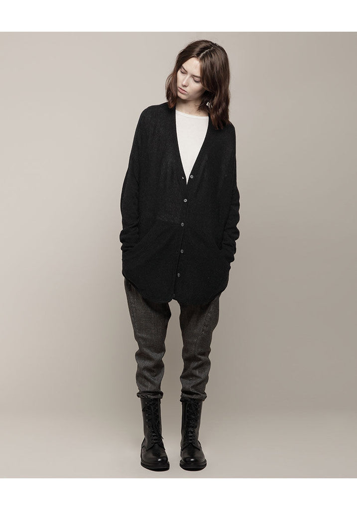 Boxy V-Neck Cardigan