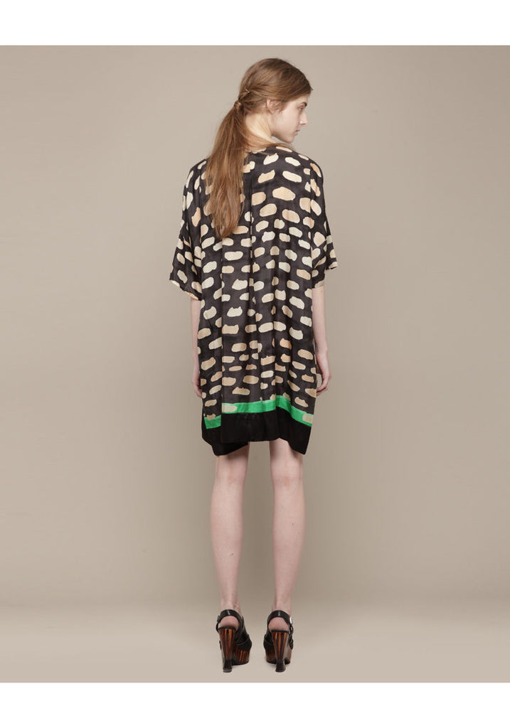 Cloud Cat Silk Dress